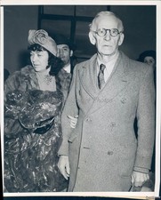 1940 Los Angeles Frank Beers Court Battle Mrs Brownie Beer 7X9 Vintage Photo