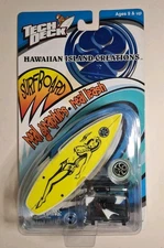 Vintage Tech Deck Surfboard Sealed Xconcepts RARE Hawiian Island Creations