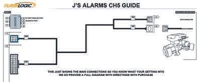 Js Alarms Plug & Play arranque remoto bloqueo 3X para Dodge Avenger CH5 2008-2013 Foto 2 de 2