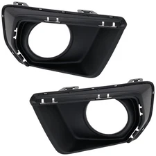 Set of 2 Fog Light Trims Lamps Front Left-and-Right Fits Chevy Left & Right Pair