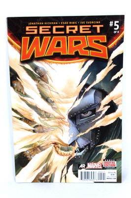 Secret Wars #5 God Emperor Doom Doctor Alex Ross Variant 2015 Marvel Comics F/F+