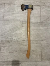 COLLINS COMMANDER AXE Made In USA Vintage Single Bit Lewistown PA USED condition