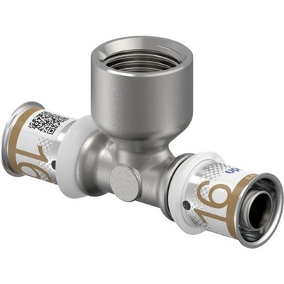 Uponor S-Press PLUS T-Stück 1070595 16 x Rp 1/2 IG x 16 mm