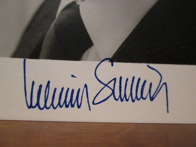 Autogrammkarte Helmut Schmidt Bundeskanzler Schmidt, Helmut : - Bild 3 von 3