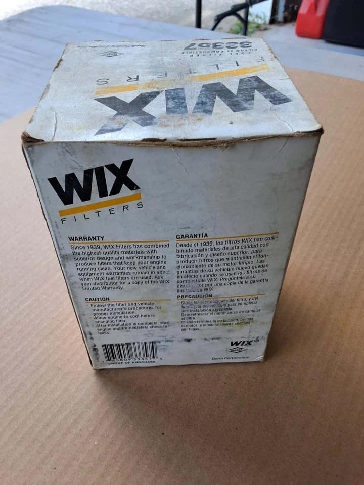 Separador de combustible/agua WIX Filters 33357 - Nuevo en caja Foto 4 de 4
