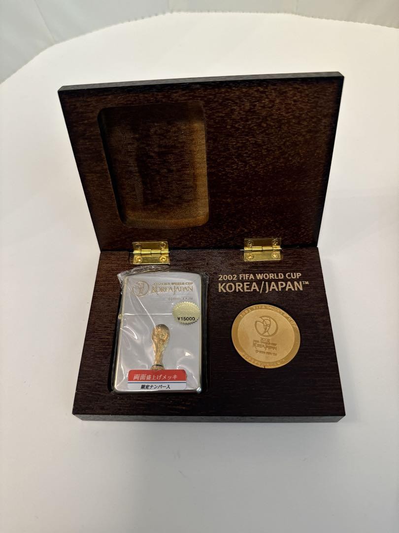 2002 日韓FIFA World Cup Zippoライターセット 2002 日韓FIFA World Cup Zippoライターセット（激安セール