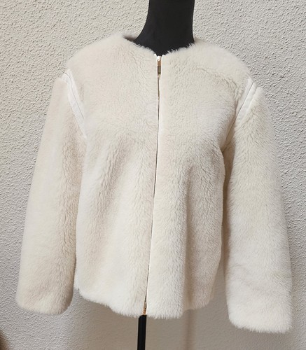 Max Mara Pano Alpaca Wool And Silk- Blend Coat Size US 6 - Picture 3 of 24
