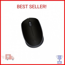 Logitech M170 Wireless Mouse for PC, Mac, Laptop, 2.4 GHz with USB Mini Receiver