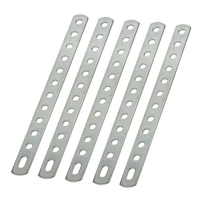 Lochstreifen Lochschiene aus Metall 5er Set 190x17mm für verschiedenste Zwecke