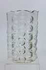 Blenko Handmade Glass 6046 Vineyard Vase in Crystal Wayne Husted Etched Design