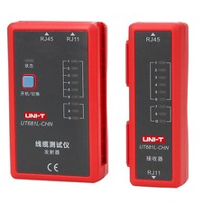 ONE NEW UNI-T UT681L-CHN Network cable tester RJ45 RJ11 Free ship YP1