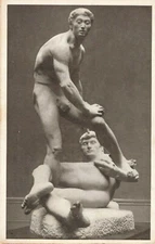 Postcard Art I Feel Two Natures Struggling Within Me