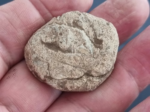 Roman lead heavy trading/steelyard weight. Please read description. LD85L