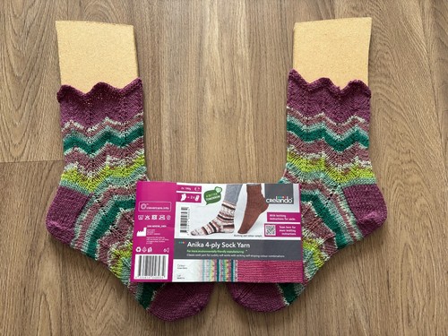 CRELANDOHand knitted Ladies socks Thermal Soft WOOL Mix New UK6-7 EU39-40