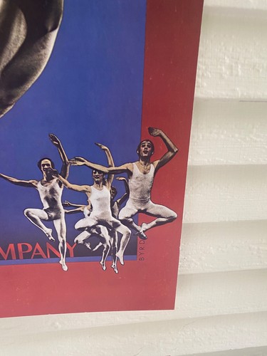 Murray Louis Dance Company  Window Card Poster Broadway NYC  14x22 New Old Stock - Picture 3 of 5
