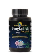 200:1 PURE EXTRACT TONGKAT 1 Bottle, 60 Capsules 