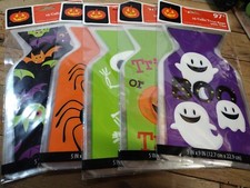 90 Halloween Trick or Treat Candy Bags With Ties