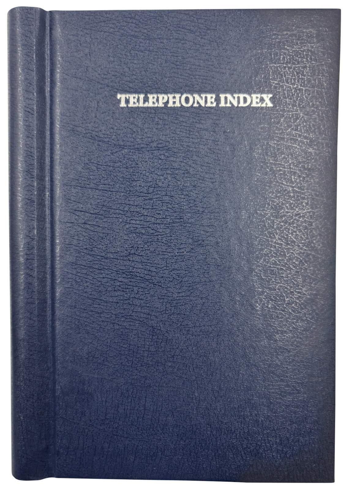Telephone Address Book A-Z Index Hard Back Cover  A5 Address Book BLUE SPIRAL
