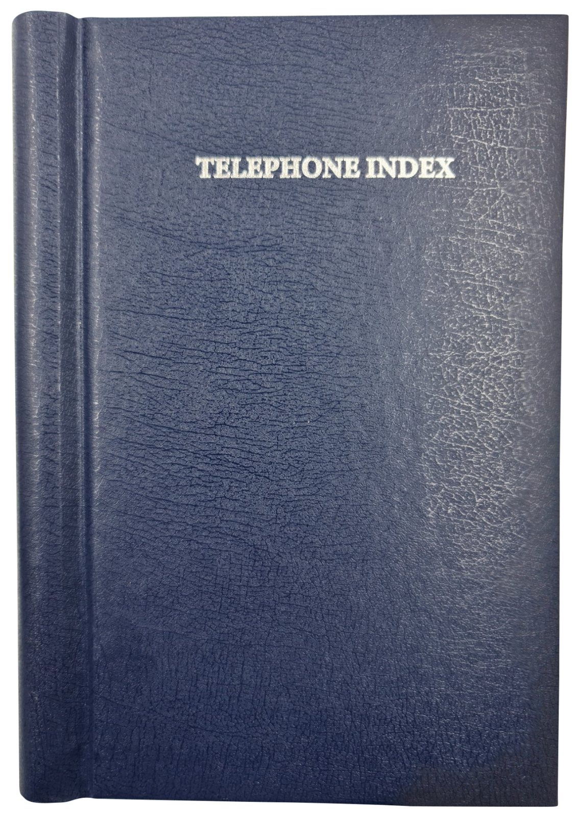 Telephone Address Book A-Z Index Hard Back Cover  A5 Address Book BLUE SPIRAL