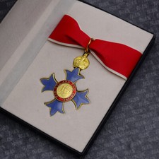 La Más Excelente Orden del Imperio Británico Caballero Comandante Medalla Civil CBE