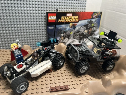 LEGO 76030 Marvel Super Heroes Avengers Hydra Showdown Complete Thor Hawkeye L9