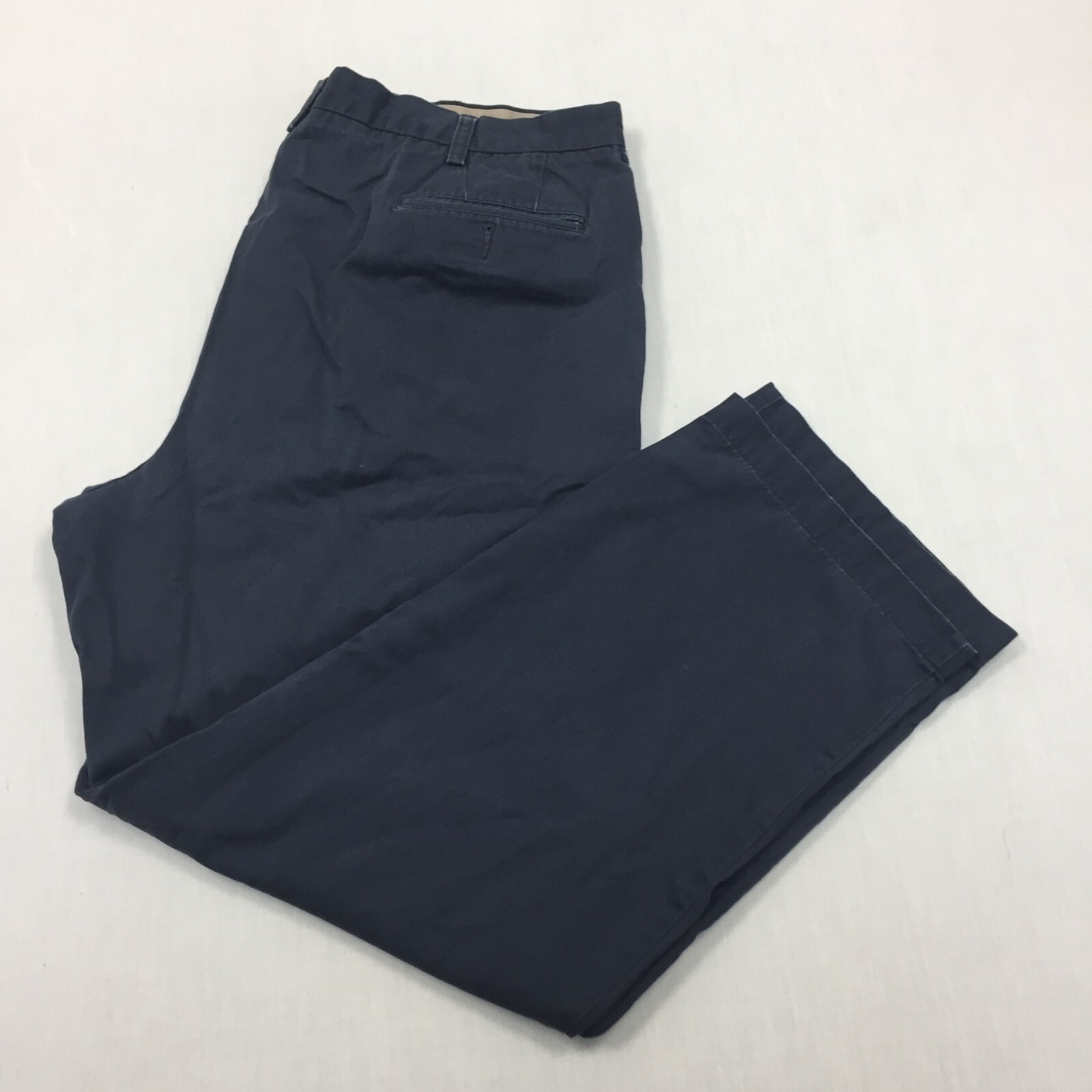 Dockers Chino Trousers Cotton Pants Relaxed Fit Mens Size 40W 30L Blue