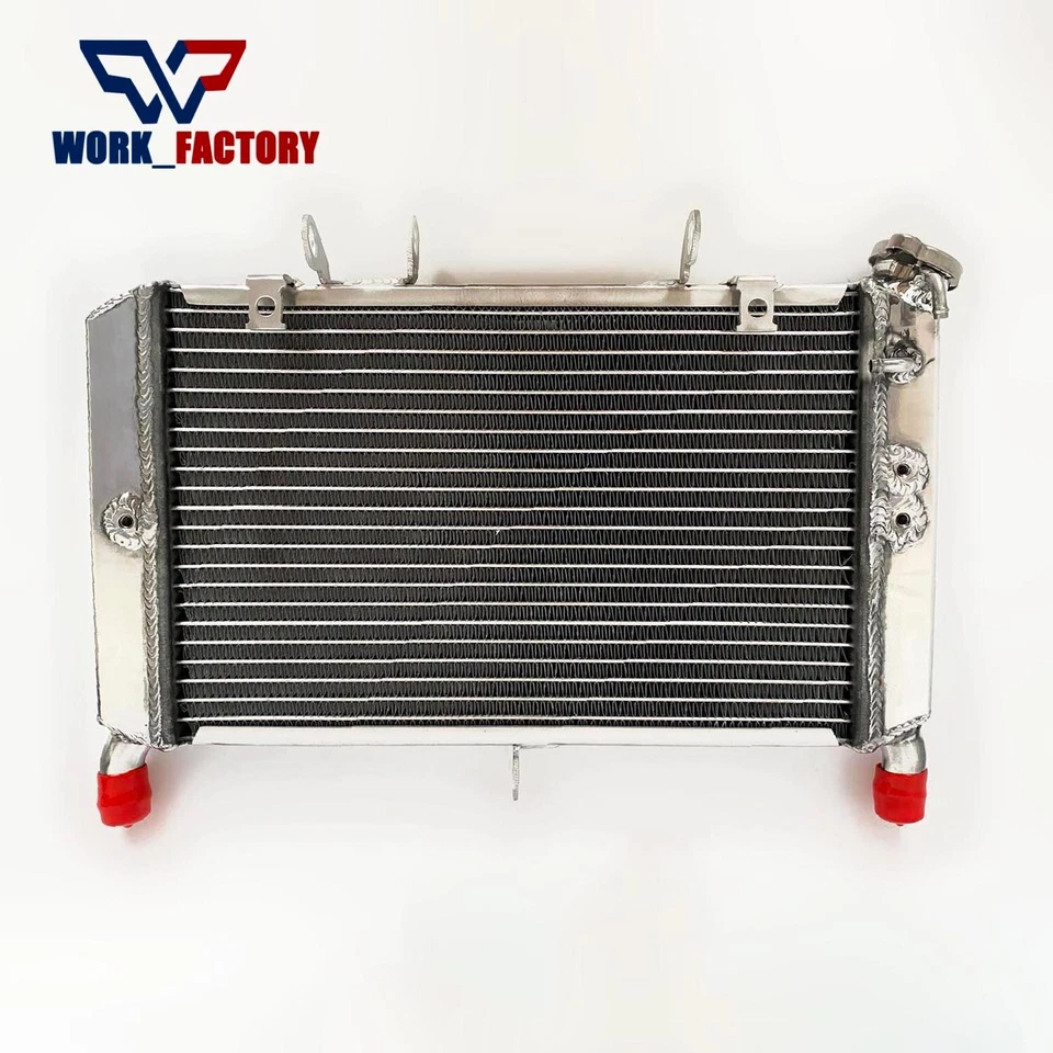 Radiador completo de aluminio compatible con Yamaha MT-09 MT09 2013-2016 2015 2014 FJ09 FZ09 Foto 3 de 4