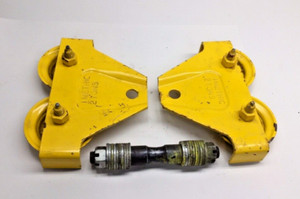 Budgit 81 Used Track Trolley 1/2 Metric Ton Hook Suspension