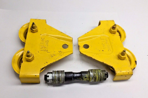 Budgit 81 Used Track Trolley 1/2 Metric Ton Hook Suspension