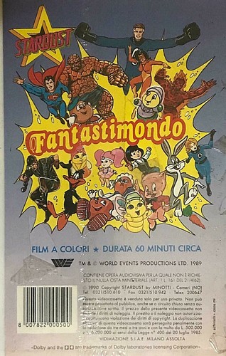 DENVER UN RAGAZZO DI SUCCESSO STARDUST FANTASTIMONDO VIDEOCASSETTA D18078 VHS - Imagen 2 de 2