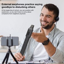 10 Tones Electric Saxophone Trumpet Clarinet Blowpipe MIDI Bluetooth Connected