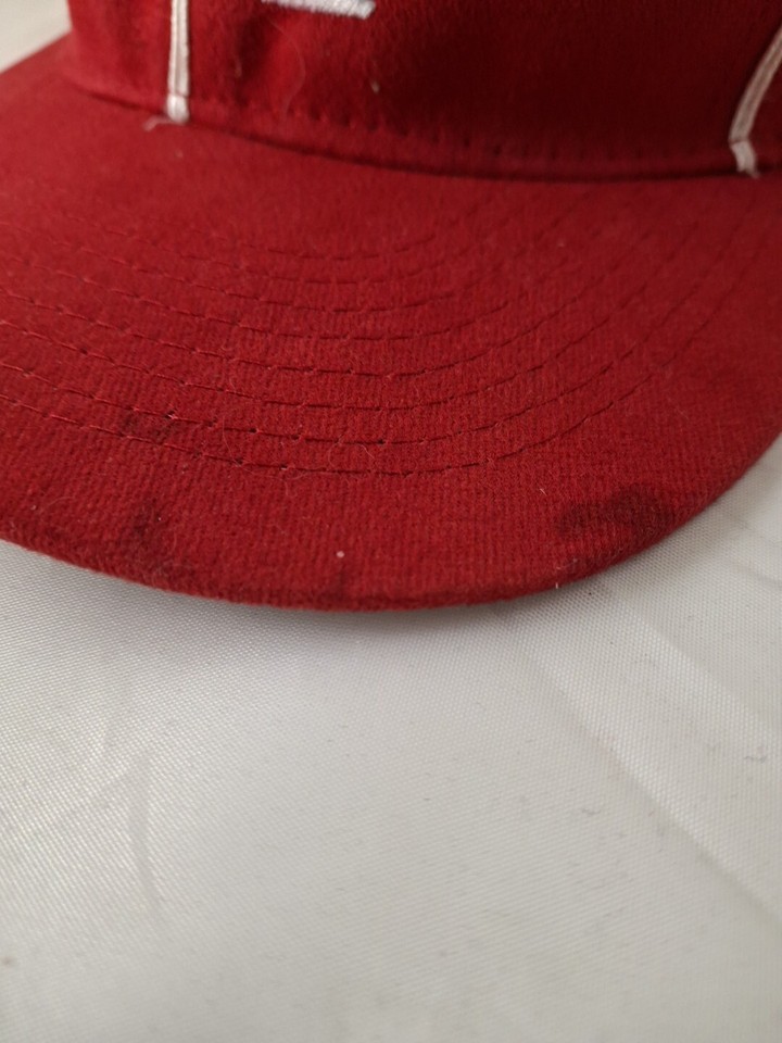 Kansas City Monarchs Hat Red Baseball Negro Leagues KC Promo Adjustable