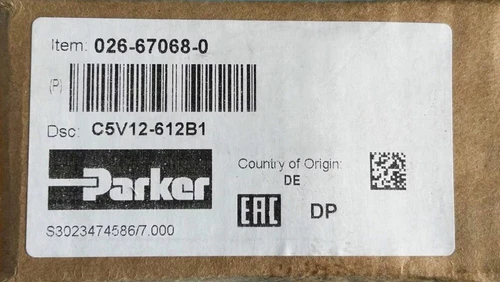 1PCS PARKER 026-67068-0 C5V12-612B1 One-way valve NEW fedex