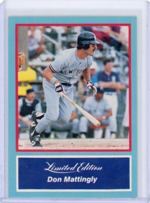 Don Mattingly 1988 CMC Limited Edition Baseball Card #17 New York Yankees |  eBay UK
