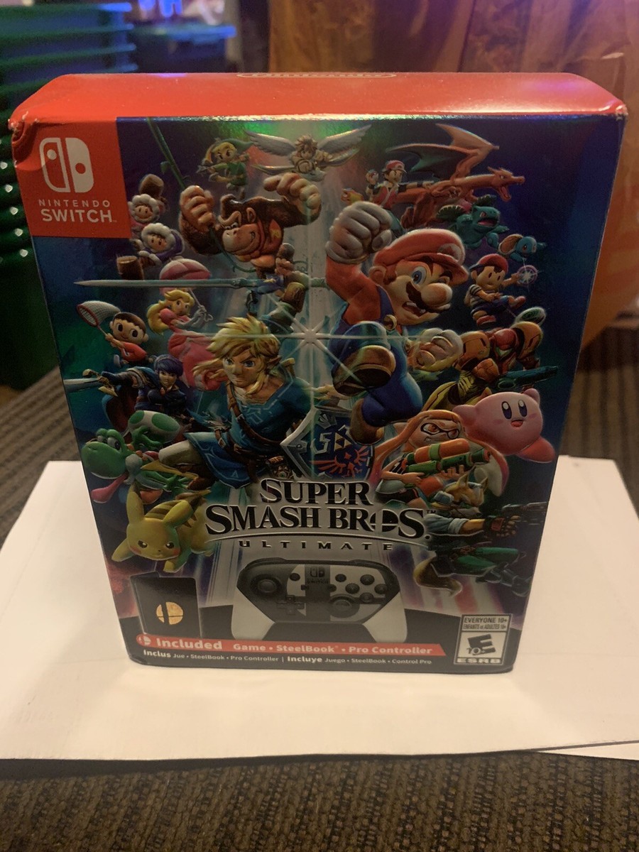 Rare Brand New Super Smash Bros. Ultimate Special Edition