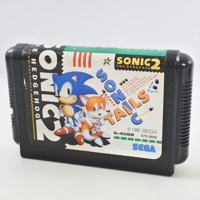 Mega Drive SONIC THE HEDGEHOG 2 Cartridge Only Sega 2456 mdc | eBay