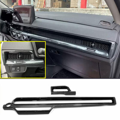 #ad #ad For 2023 Honda CR V CRV Carbon Fiber Interior Center Console Molding Cover Trim $115.99