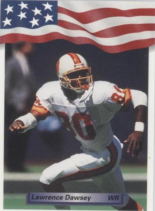1992 All World Lawrence Dawsey #185 - 1 of 2
