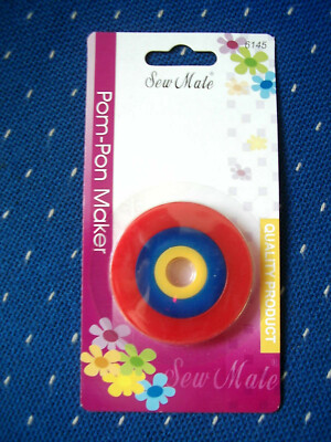 Pom-Pon Maker für 3 Größen 2/ 3,5/ 5,5 cm Neu und OVP