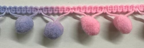1/2" Pom Pom Poly Ball Fringe - 12 Yards! - Picture 7 of 8