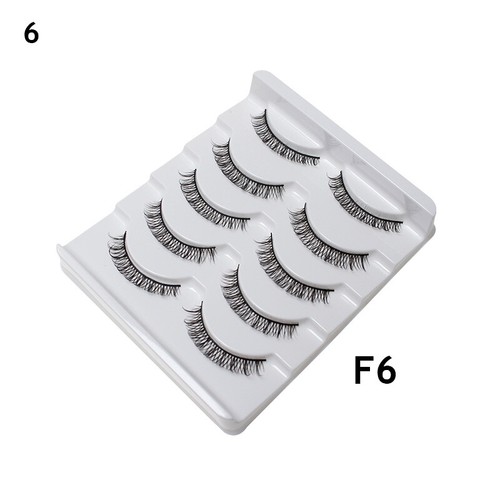 DD Curl False Eyelashes Reusable Lashes Extension Russian Volumes Bushy Cross - Picture 16 of 20