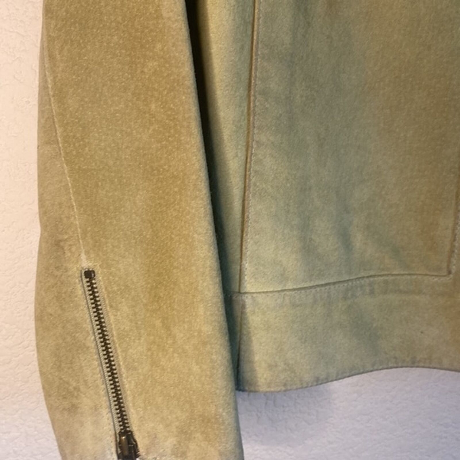The territory ahead genuine leather green zipper … - image 3