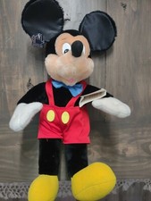 Disney Applause 17" Mickey Mouse Plush With Tags 8536 Stuffed