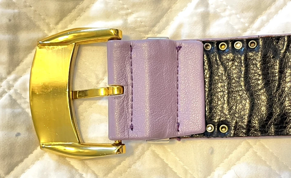 Cinturón Gianni Versace vintage con tachuelas Foto 4 de 4