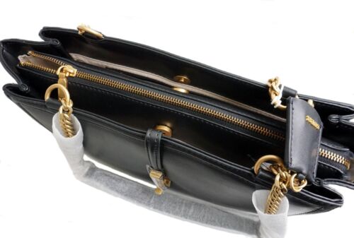 Sac Guess sac à main cabas bandoulière Eco Craig Coal noir neuf - Photo 12 sur 12
