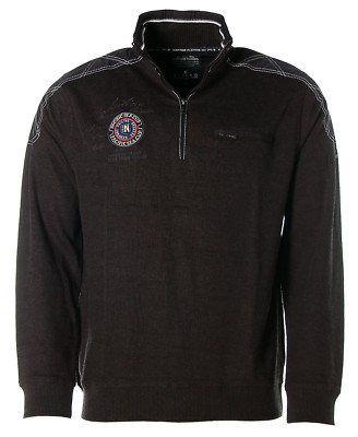 Kitaro Herren Troyer Pullover -Pacific Sea Cup Newport Harbor- Grau M X5085