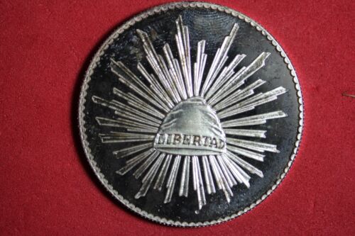 Una Onza Troy .999 Plata Pura Viva Mexico 1982 Silver Bullion 1oz #K40003