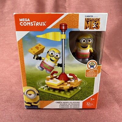 Ich - einfach unverbesserlich 3 Fun-Pack Käse-Karussell Mega Construx