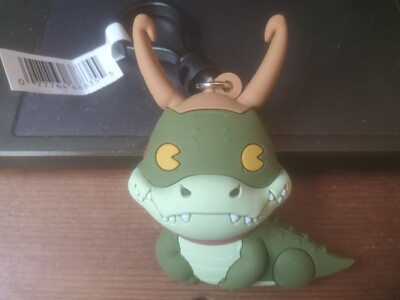 Marvel Disney+ Series 2 Collectors Bag Clip 3 Inch Alligator Loki