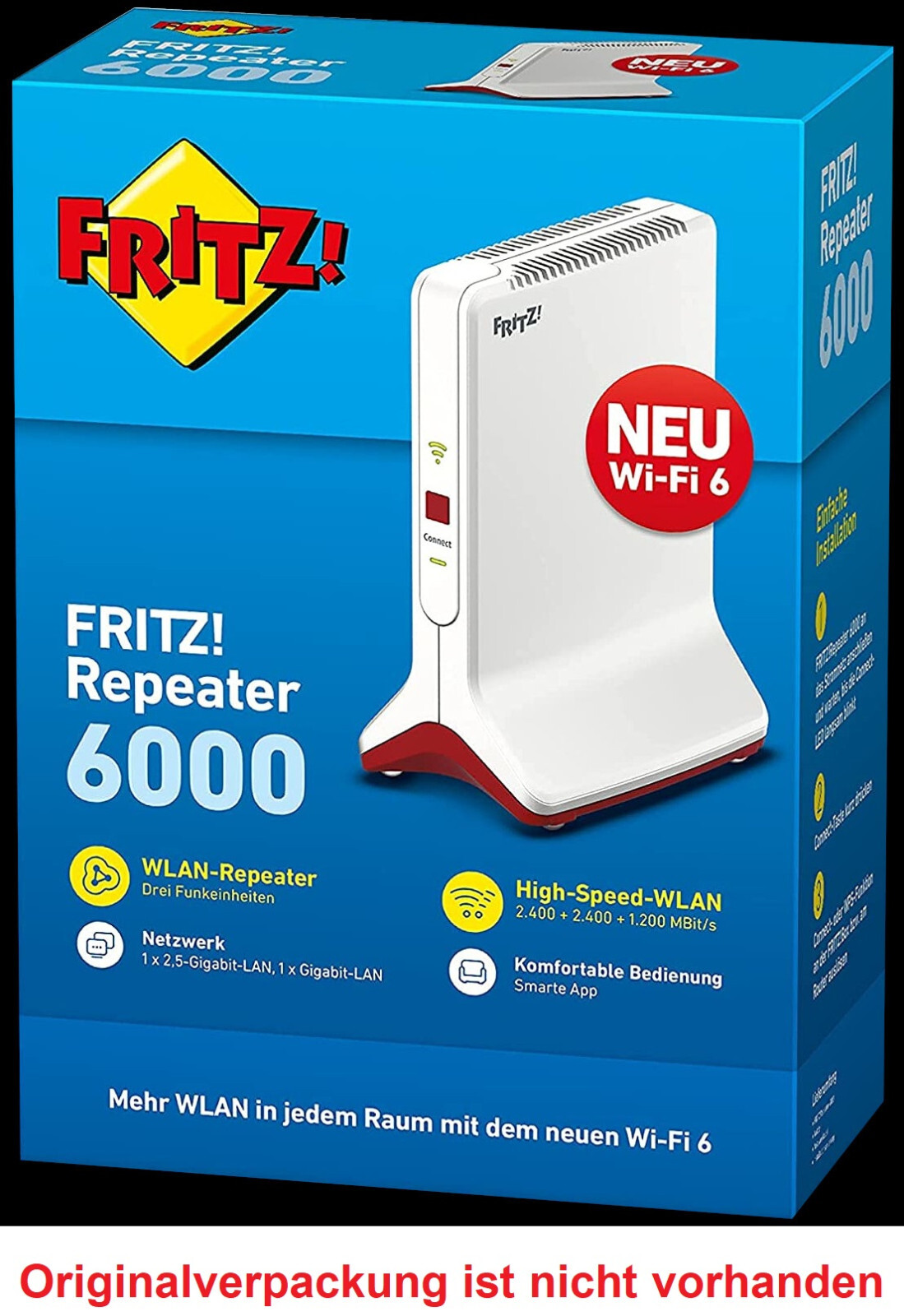 Fritz Repeater 600 Blinkt Nur Schnell AVM Fritz! Repeater 6000 (20002908) von Händler ⭐⭐⭐⭐⭐ 4023125029080 | eBay